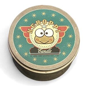 ’96/ RARE Sanrio Keroppi Vintage Scented Candle in Tin. New Made in USA